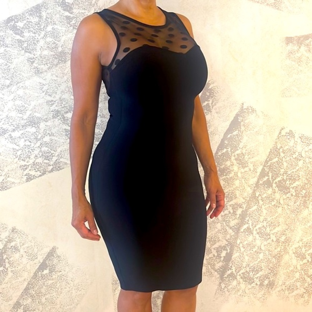 GUESS on SALE today Black dress Sexy,elegant and chic!